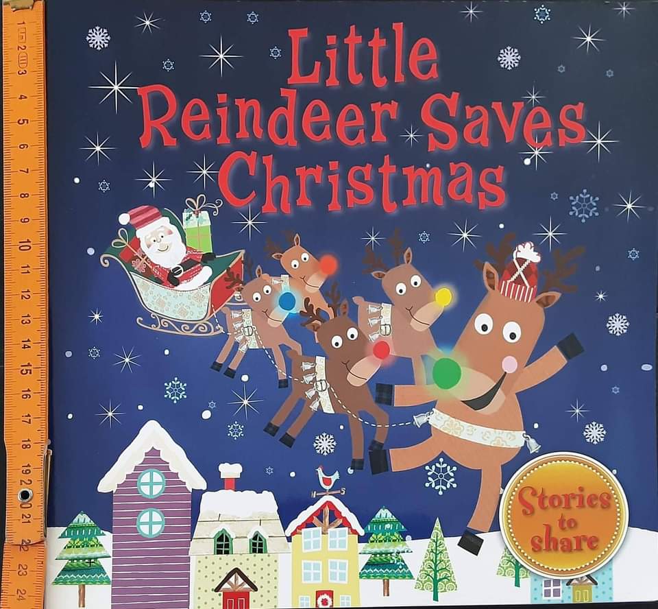 หนังสือนิทานปกอ่อน ** 🍅🍓 LITTLE REINDEER SAVES CHRISTMAS