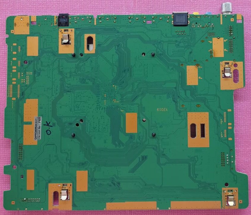 เมนบอร์ดทีวีซัมซุง SAMSUNG อะไหล่แท้#มือสองพร้อมใช้งาน พาร์ทBN94-15319N ใช้กับรุ่นQA55Q60TAKXXT QA55Q65TAKXXT (บอร์ดนี้ใช้กับ Version No FA01 เท่านั้น)