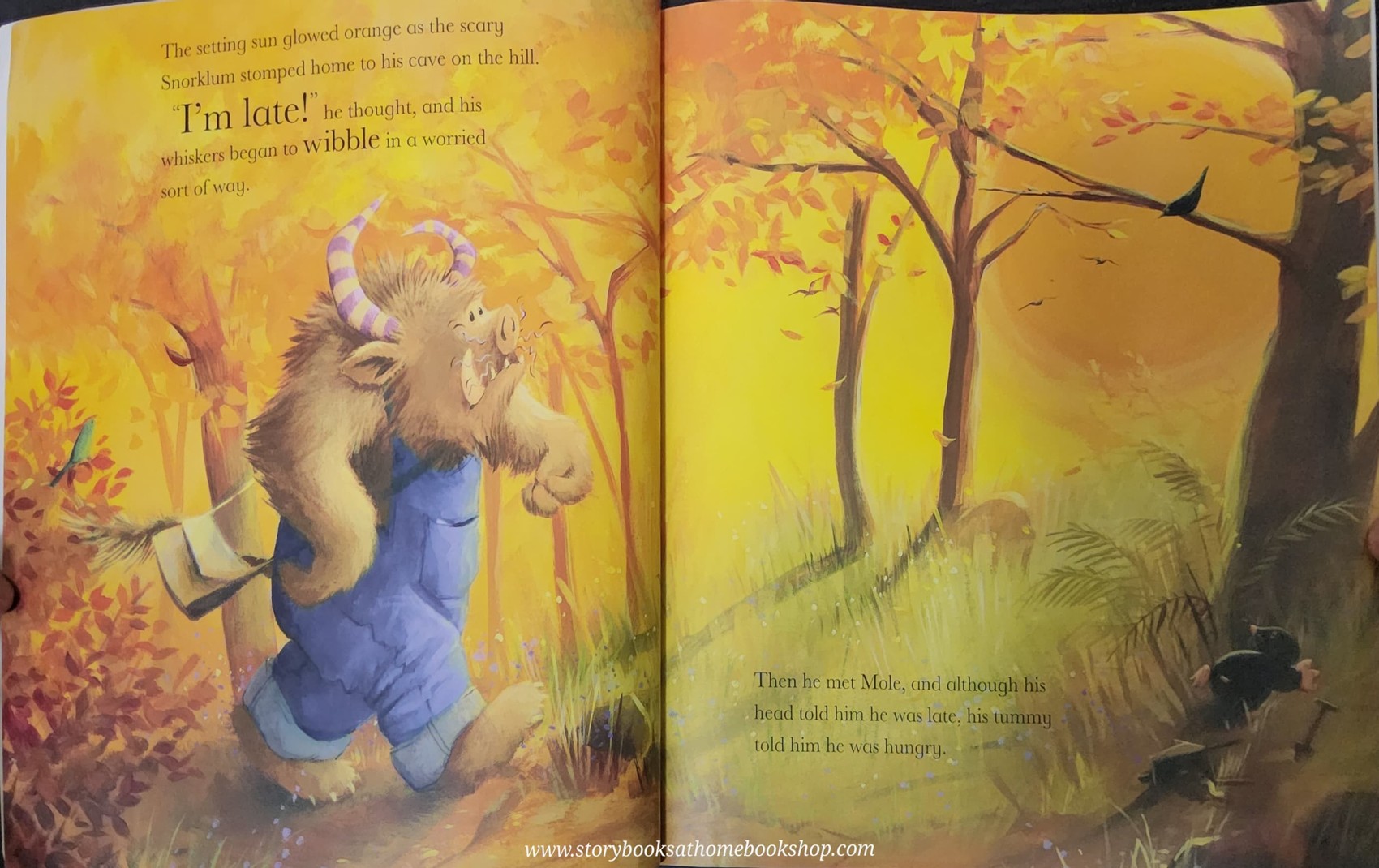 หนังสือนิทานปกอ่อน** 🍅🍅THE NOT-SO SCARY SNORKLUM