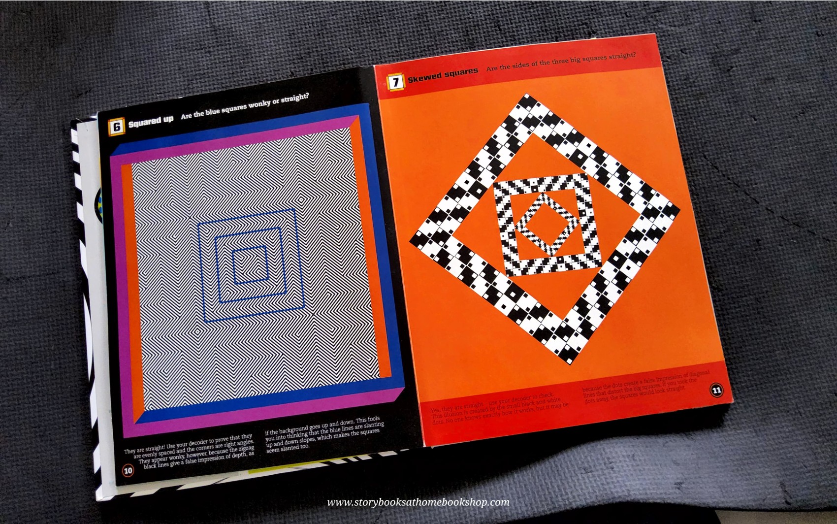 Knowledge Book** 🍅🍓OPTICAL ILLUSIONS **หนังสือมีตำหนิ ลดราคาค่ะ**