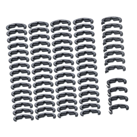 LaRue Tactical - IndexClips, 72 Piece Set (BLK) (1ชุด72ชิ้น)