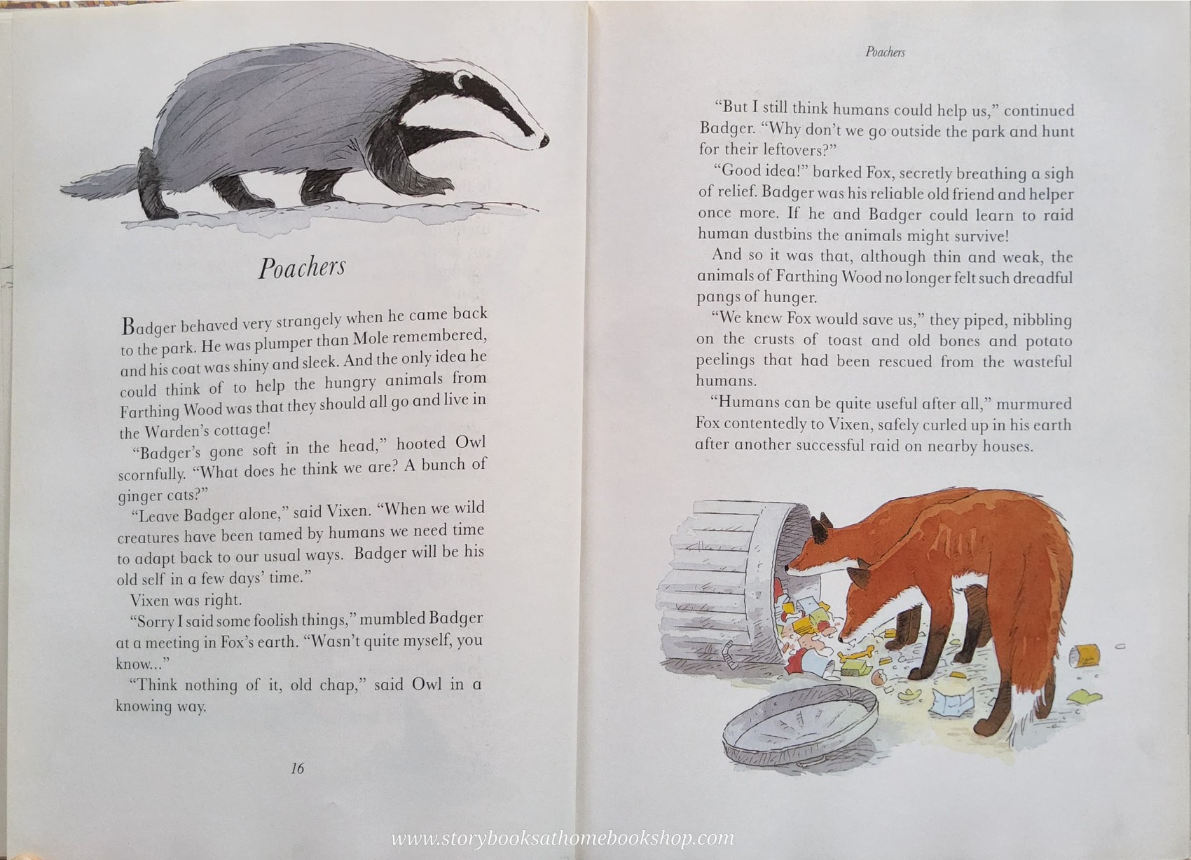 หนังสือนิทานปกแข็ง** ♥️THE ANIMALS OF FARTHING WOOD FRIENDS AND ENEMIES