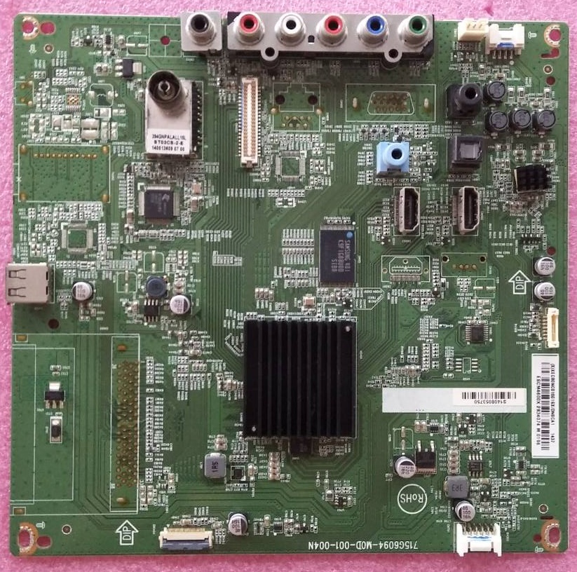 เมนบอร์ดทีวีฟิลลิปส์ PHILIPS อ ของแท้มือสองถอดจากเครื่อง ใช้กับรุ่น 40PFT5509S พาร์ทติดบอร์ด 715G6094-M0D-001-004N