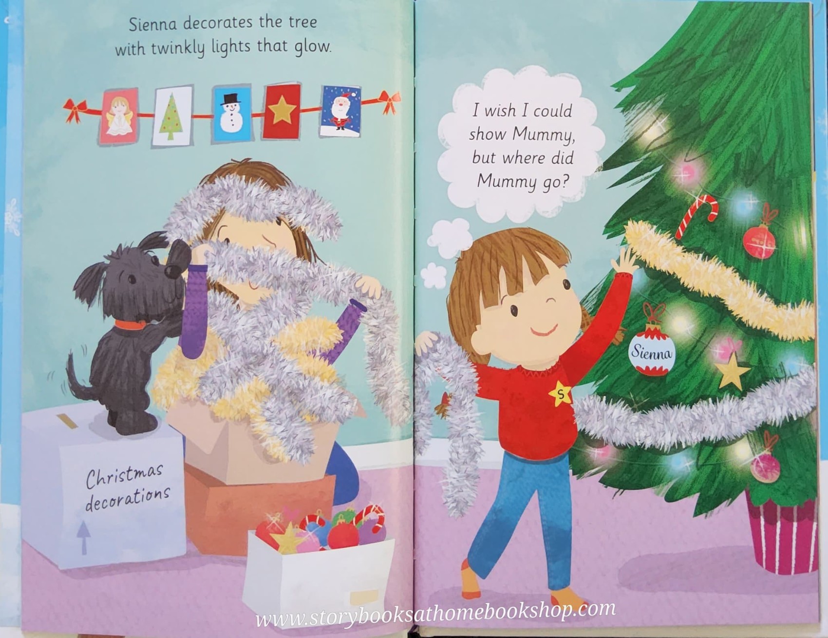 หนังสือนิทานปกแข็ง** 🍅🍓SIENNA'S CHRISTMAS WISH