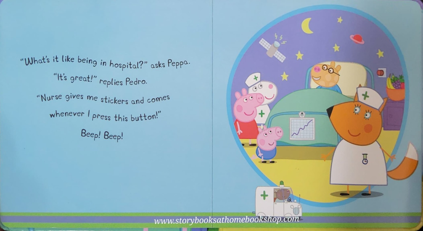 BOARD BOOK** 🍅🍓PEPPA GOES TO HOSPITAL