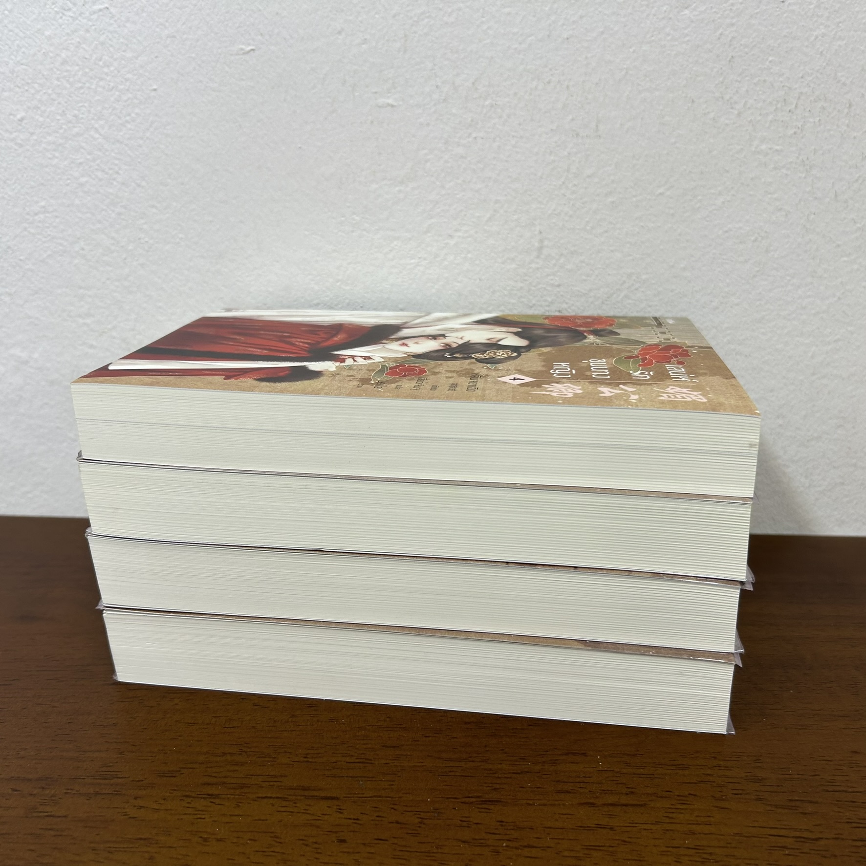 ชุด เสน่ห์รักขุนนางหญิง เล่ม 1-4 จบ ... หลินจยาเฉิง (มือสอง) นิยาย แปลจีน นิยายรัก อรุณ