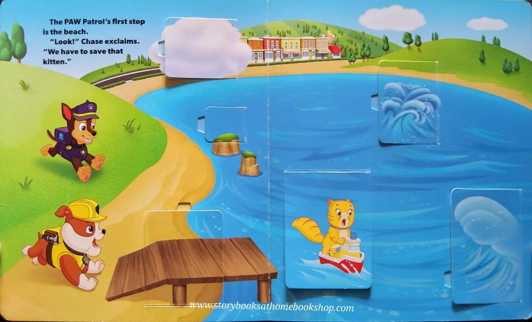 FLAP BOARD BOOK** 🍅🍓PAW PATROL:LET'S FIND ADVENTURE!