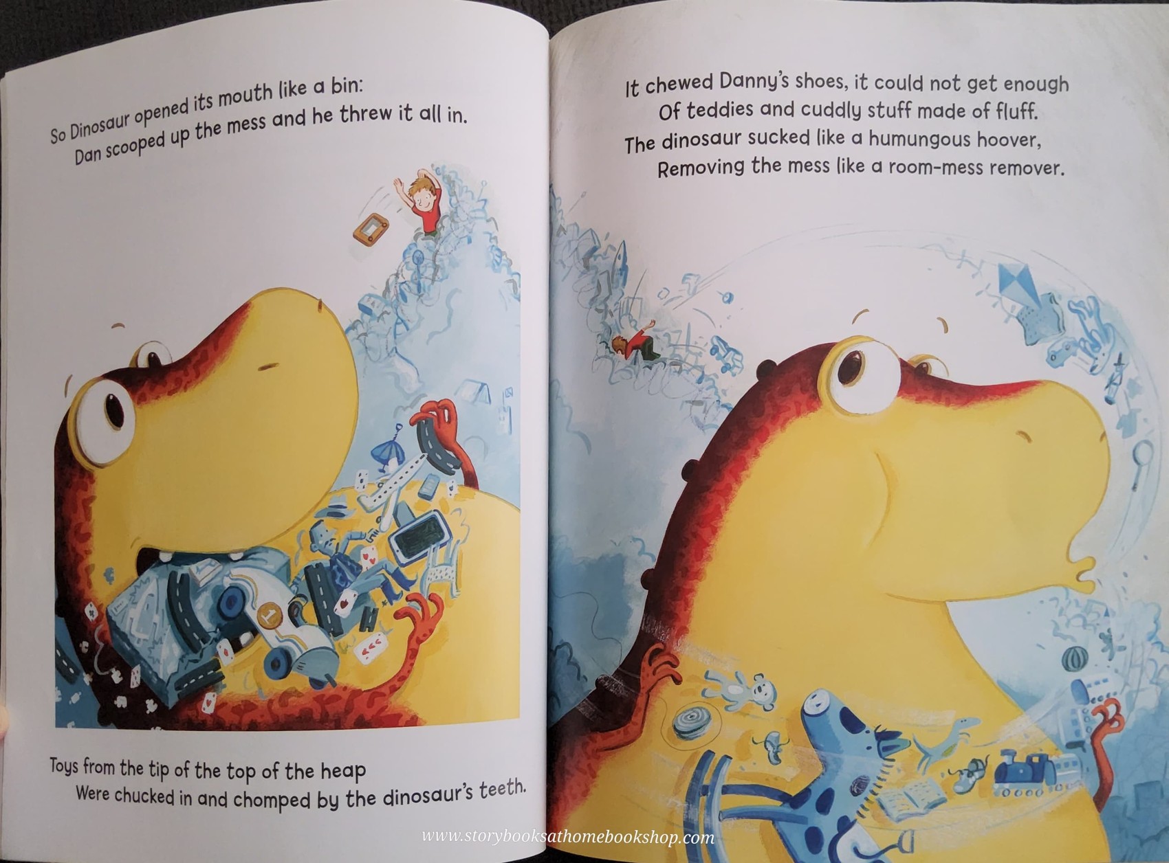 หนังสือนิทานปกอ่อน** 🍅🍅THE DINOSAUR THAT POOPED THE BE