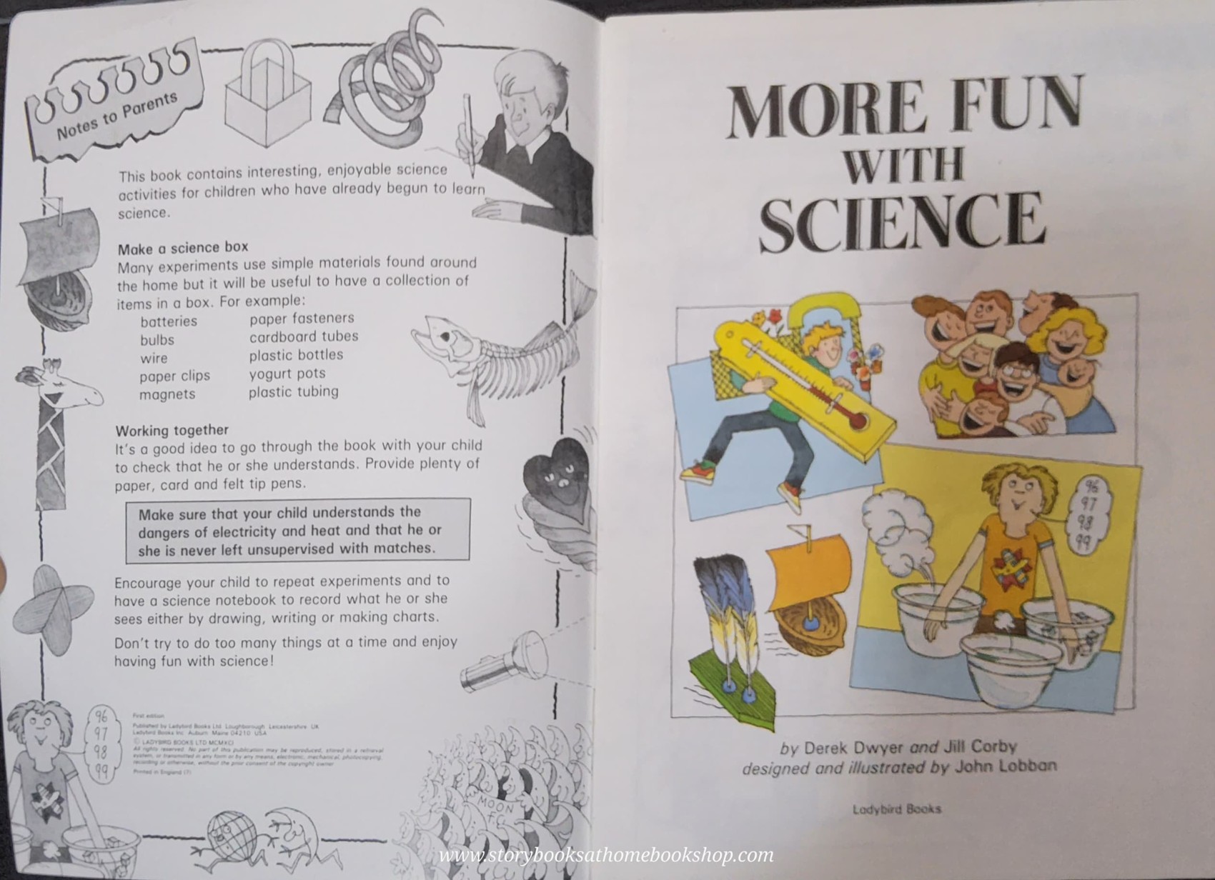 KNOWLEDGE ACTIVITIES BOOK** ð
MORE FUN WITH SCIENCE