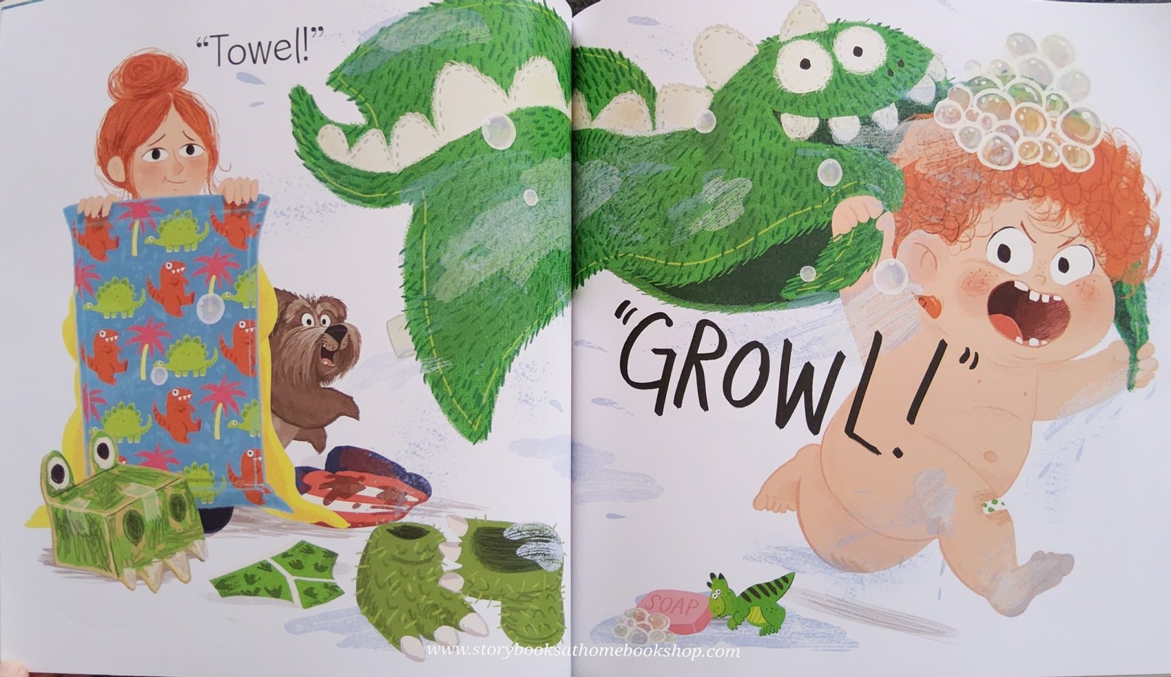 หนังสือนิทานปกอ่อน** 🍅🍓DINOSAURS DON'T HAVE BEDTIMES!