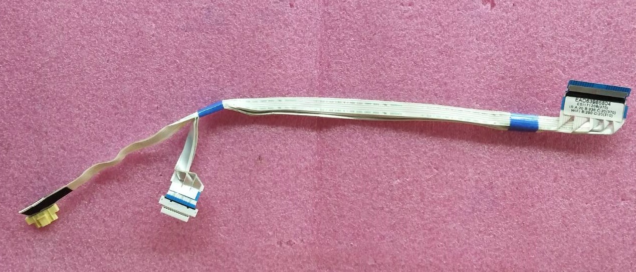 สายแพตัวรับรีโมท/ตัวรับWifi ของแท้ถอดจากเครื่อง พาร์ทEAD63986804 รุ่น 65SJ800T และรุ่นอื่นที่พาร์ทตรงกัน