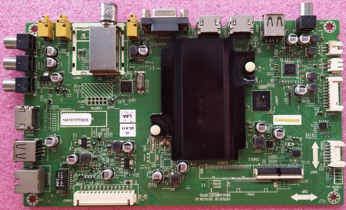 เมนบอร์ดทีวี SKYWORTH สกายเวิร์ท รุ่น50E6000 พาร์ท5800-A8R35T-0P00 เวอร์ชั่นทีบาร์ V500DJ6-QE1