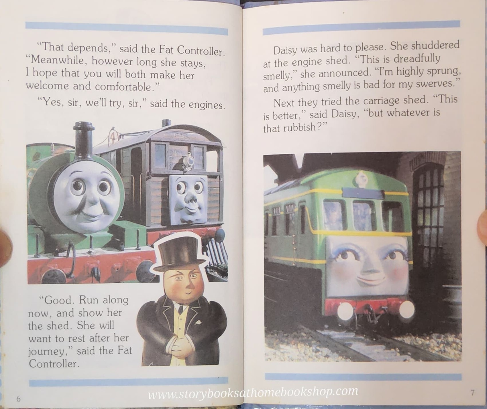 หนังสือนิทานปกแข็ง** 🍅THOMAS THE TANK ENGINE&FRIENDS:DAISY.PERCY'S PREDICAMENT.WOOLLY BEAR