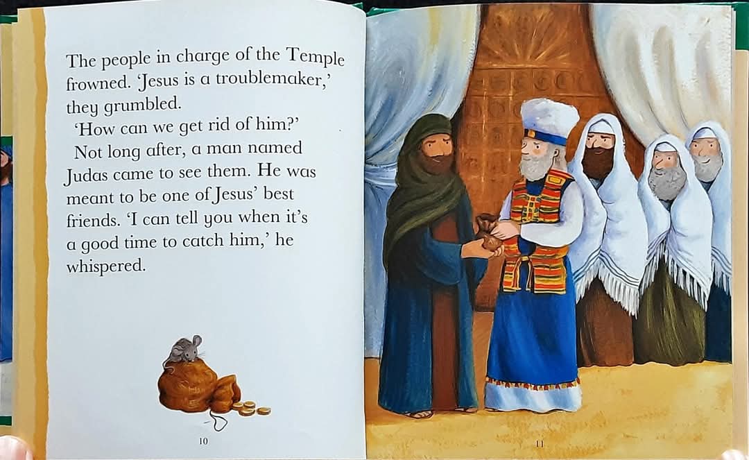 หนังสือนิทานปกแข็ง ** 🍅🍓 The First Easter Bible Story Time