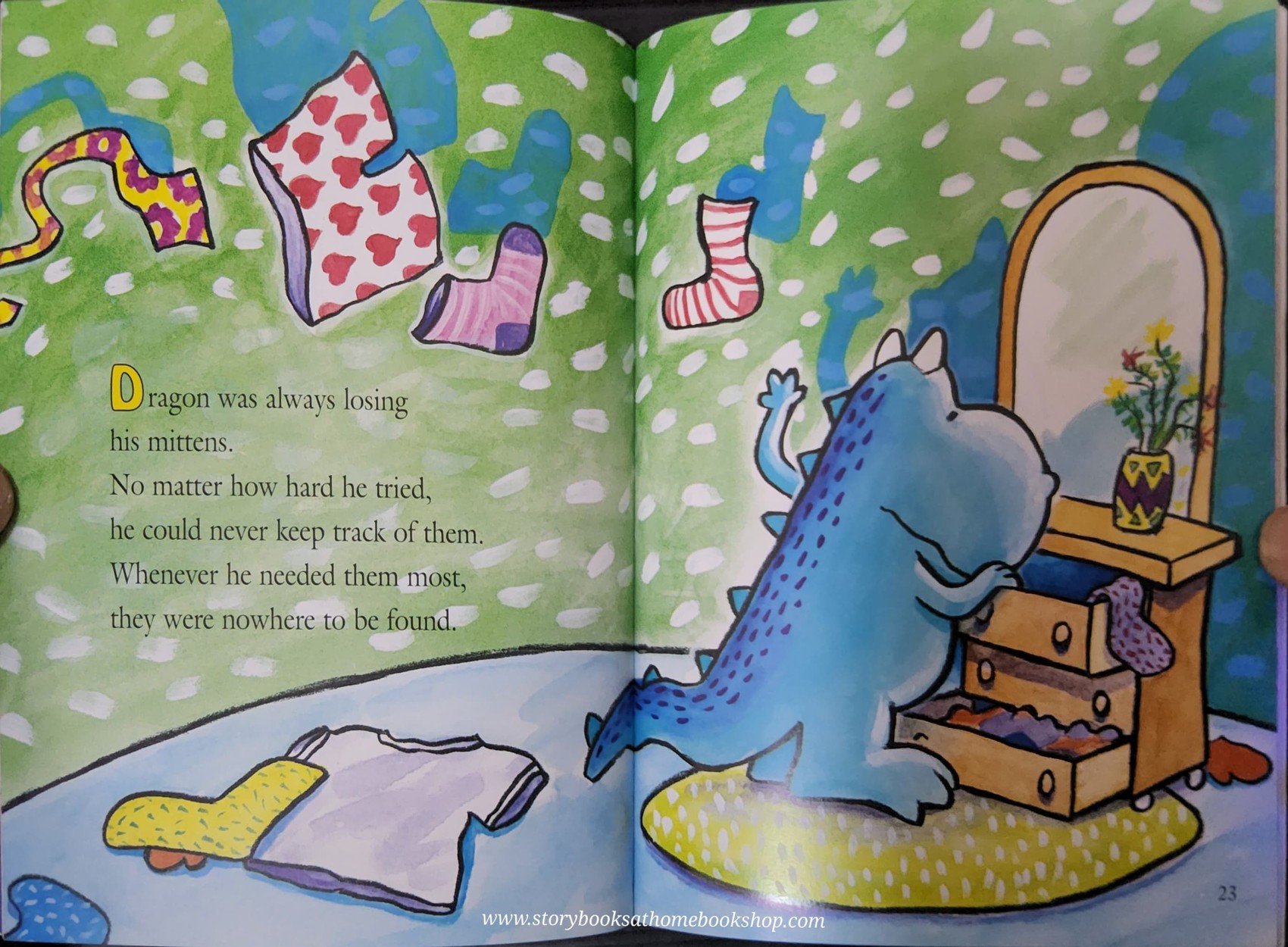 หนังสือนิทานปกอ่อน** 🍓🍓DRAGON'S MERRY CHIRISTMAS BY DAV PILKEY