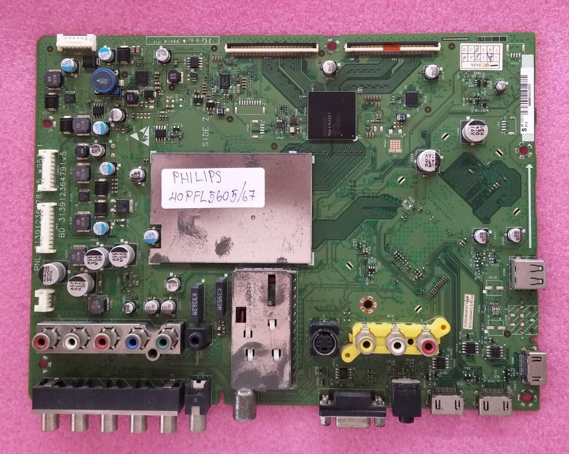 ฟิลลิปส์ Main Board PHILIPS (เมนบอร์ด ฟิลิปส์)ของแท้ถอดจากเครื่อง รุ่น 40PFL5605/67