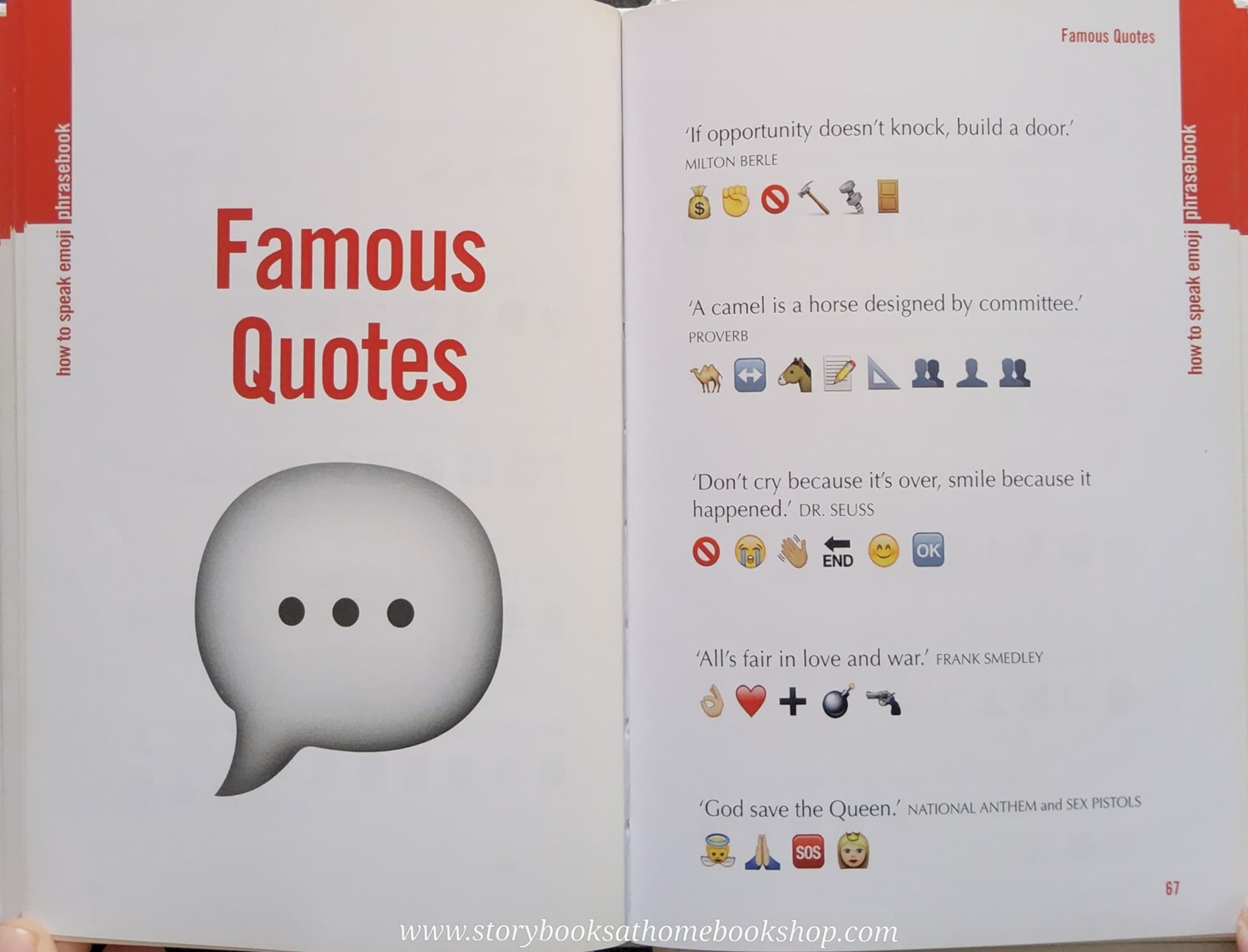 หนังสือปกแข็ง** 🍅🍓HOW TO SPEAK EMOJI