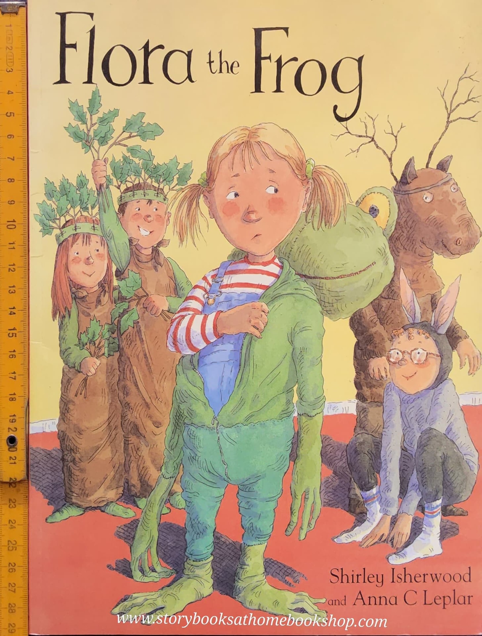 หนังสือนิทานปกอ่อน** 🍓🍓 FLORA THE FROG BY SHIRLEY ISHERWOO