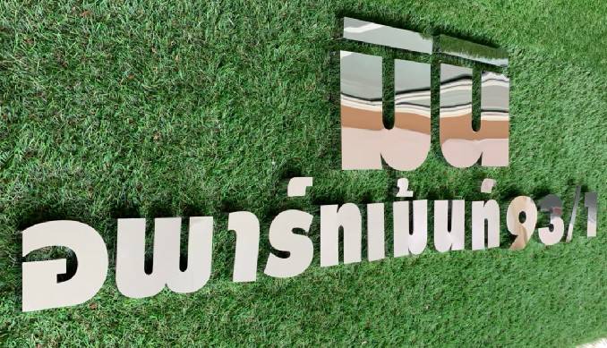 #อักษรสแตนเลสแฮร์ไลน์เงินเงา