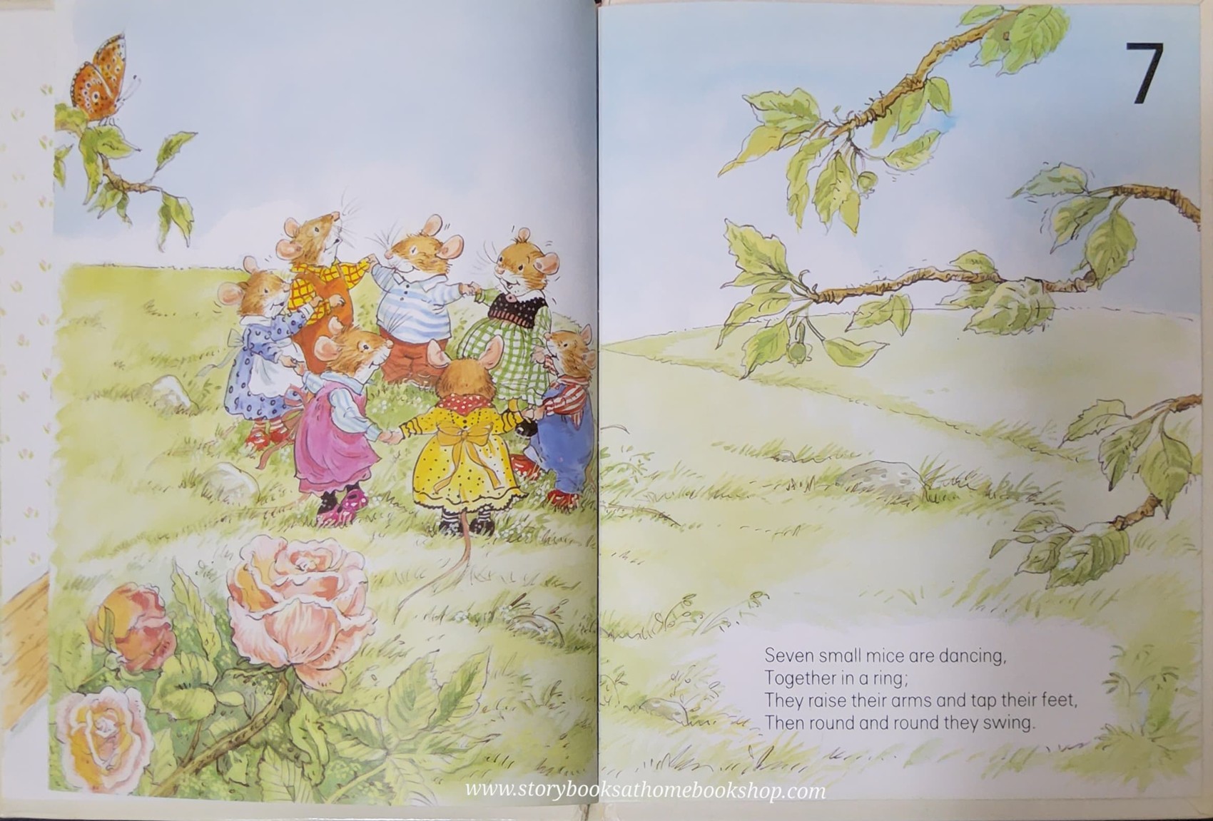 หนังสือนิทานปกแข็ง** 🍅🍓THE MOUSE FAMILY 123