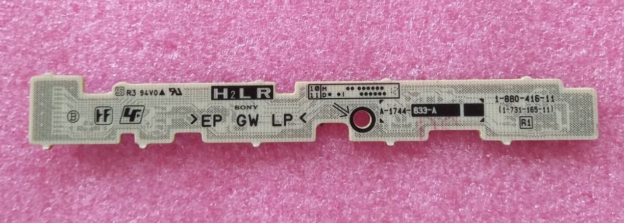 คีย์รับรีโมทย์/คีย์ทัชทีวี โซนี่ SONY ของแท้ถอดจากเครื่อง รุ่น KLV-32BX300 พาร์ท 1-880-416-11