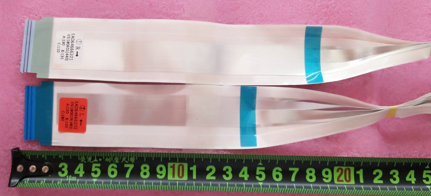 สายแพทีวี LG (แอลจี) ของแท้ถอดจากเครื่อง พาร์ท EADEAD64666201 :EAD64666202 ใช้กับรุ่น 55SM8600PTA 55SK8000P 65SM8600PTA