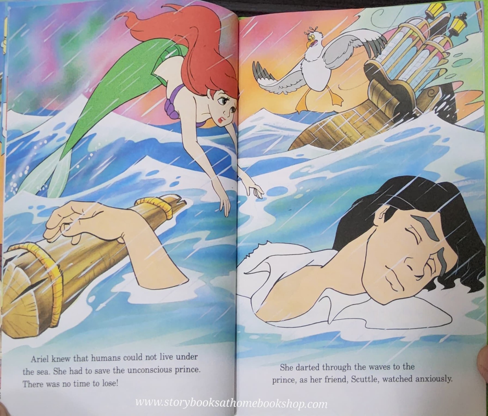 หนังสือนิทานปกแข็ง** 🍅🍅DISNEY THE LITTLE MERMAID