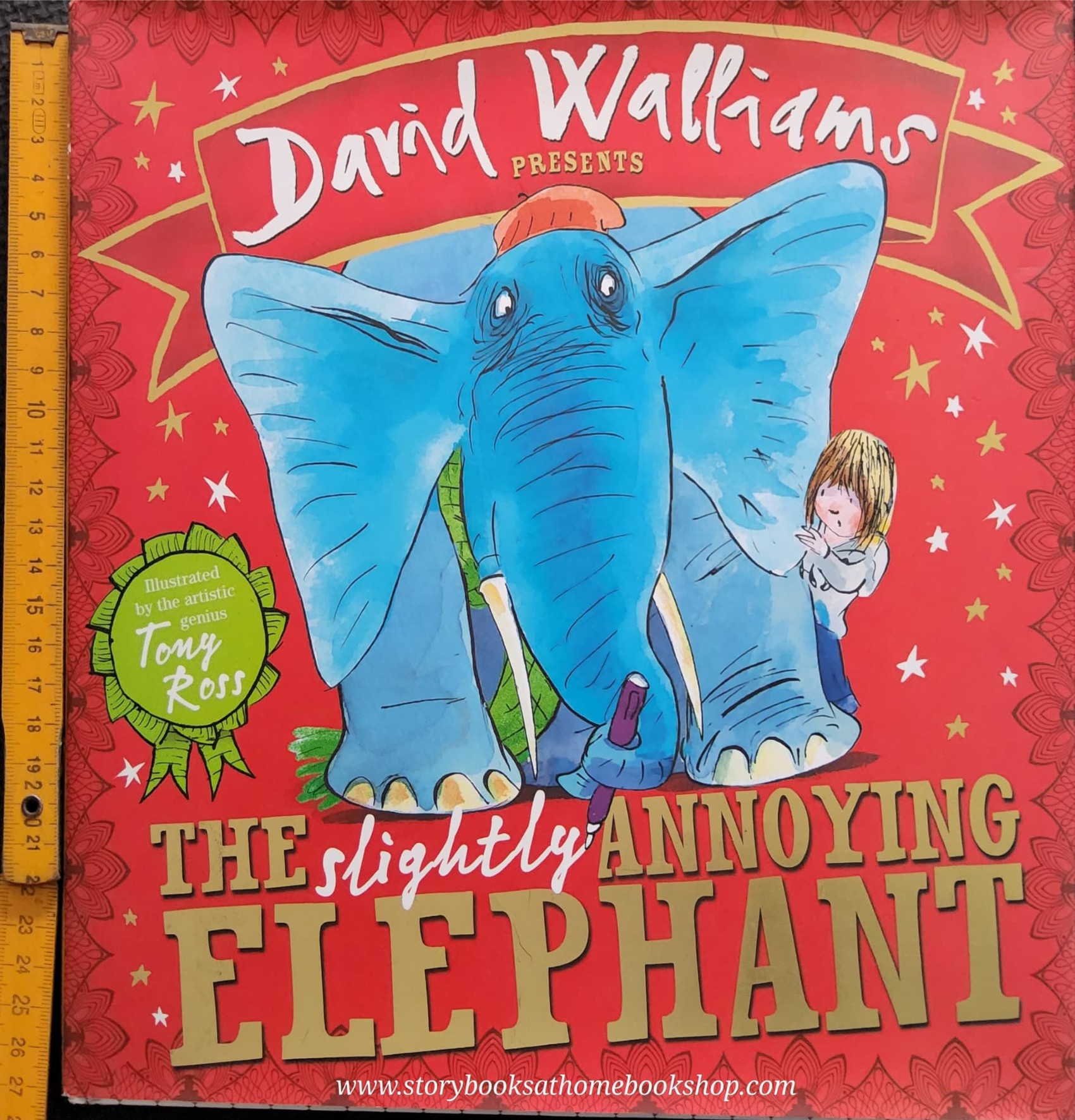 หนังสือนิทานปกแข็ง** 🍅THE SLIGHTLY ANNOYING ELEPHANT BY DAVID WALLIAM