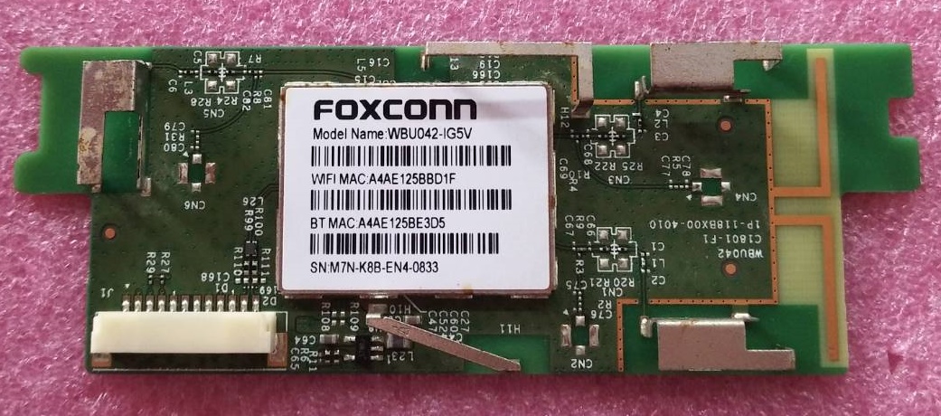 ตัวรับสัญญาน WIFI SHARP (ชาร์ป) อะไหล่แท้/มือสองพร้อมใช้งาน รุ่น 4T-C60BK1X พาร์ท RUNTKB753WJN1