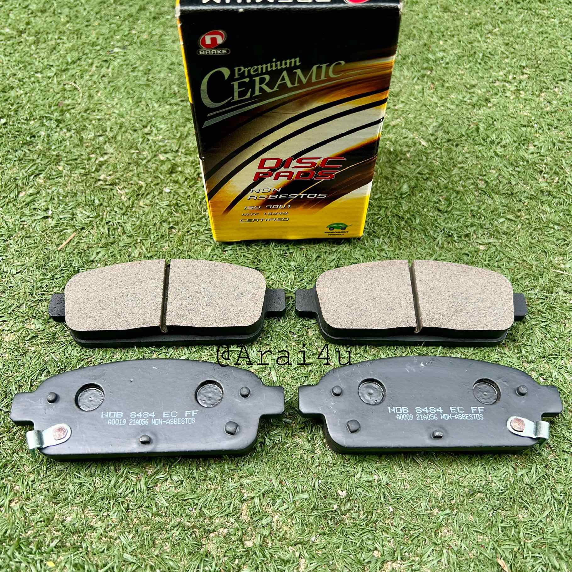 NBRAKE PREMIUM CERAMIC ผ้าเบรคหลัง CHEVROLET CRUZE