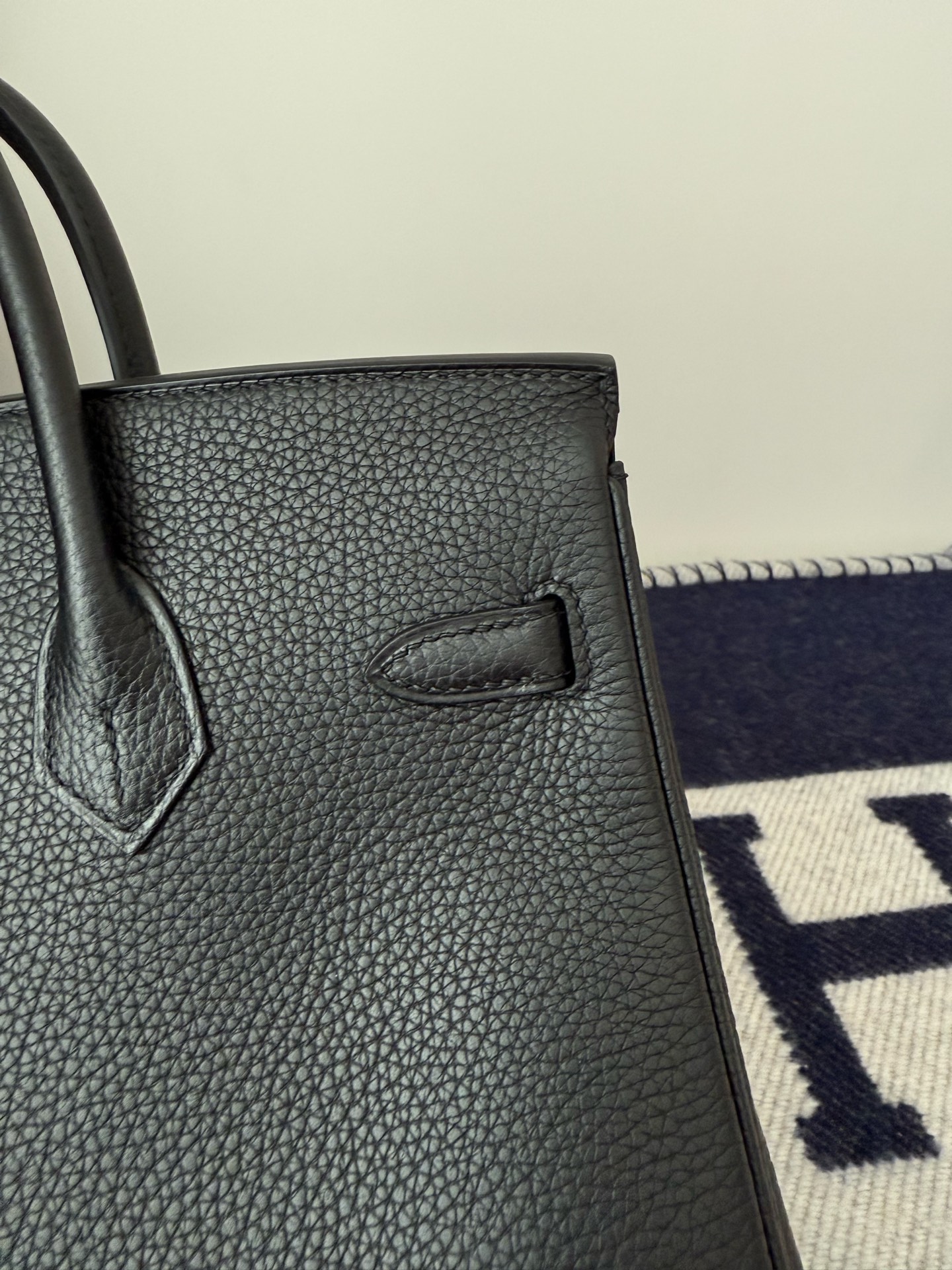 [สินค้าพร้อมส่ง] Hermes Birkin 25 Togo Black noir Palladium Hardware Original Leather งาน full handmade 100% คุณภาพ VIP เกรดดีที่สุด