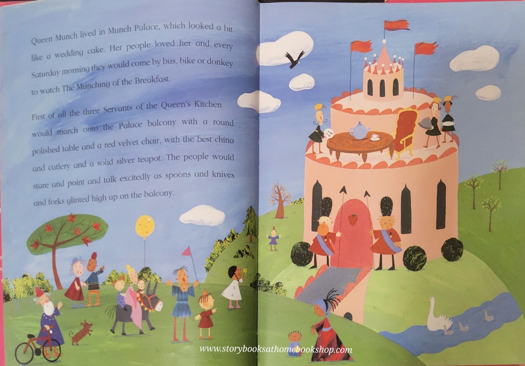 หนังสือนิทานปกแข็ง** 🍅🍓QUEEN MUNCH AND QUEEN NIBBLE BY CAROL ANN DUFFY