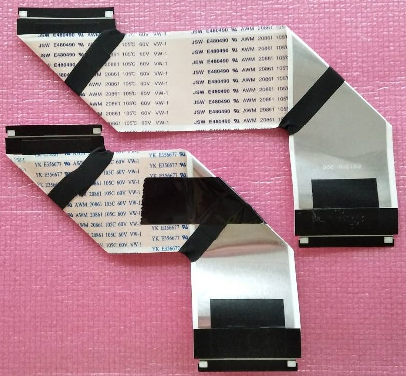 สายแพทีวี ทีซีแอล TCL ของแท้มือสองถอดจากเครื่อง ไช้กับรุ่น 55V6B 55P655