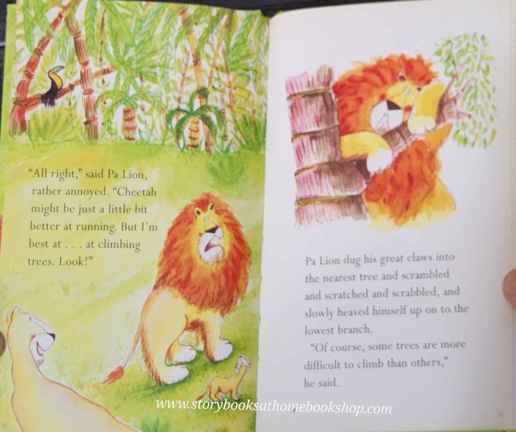 หนังสือนิทานปกอ่อน** 🍓🍓NOBODY LAUGHS AT A LION!