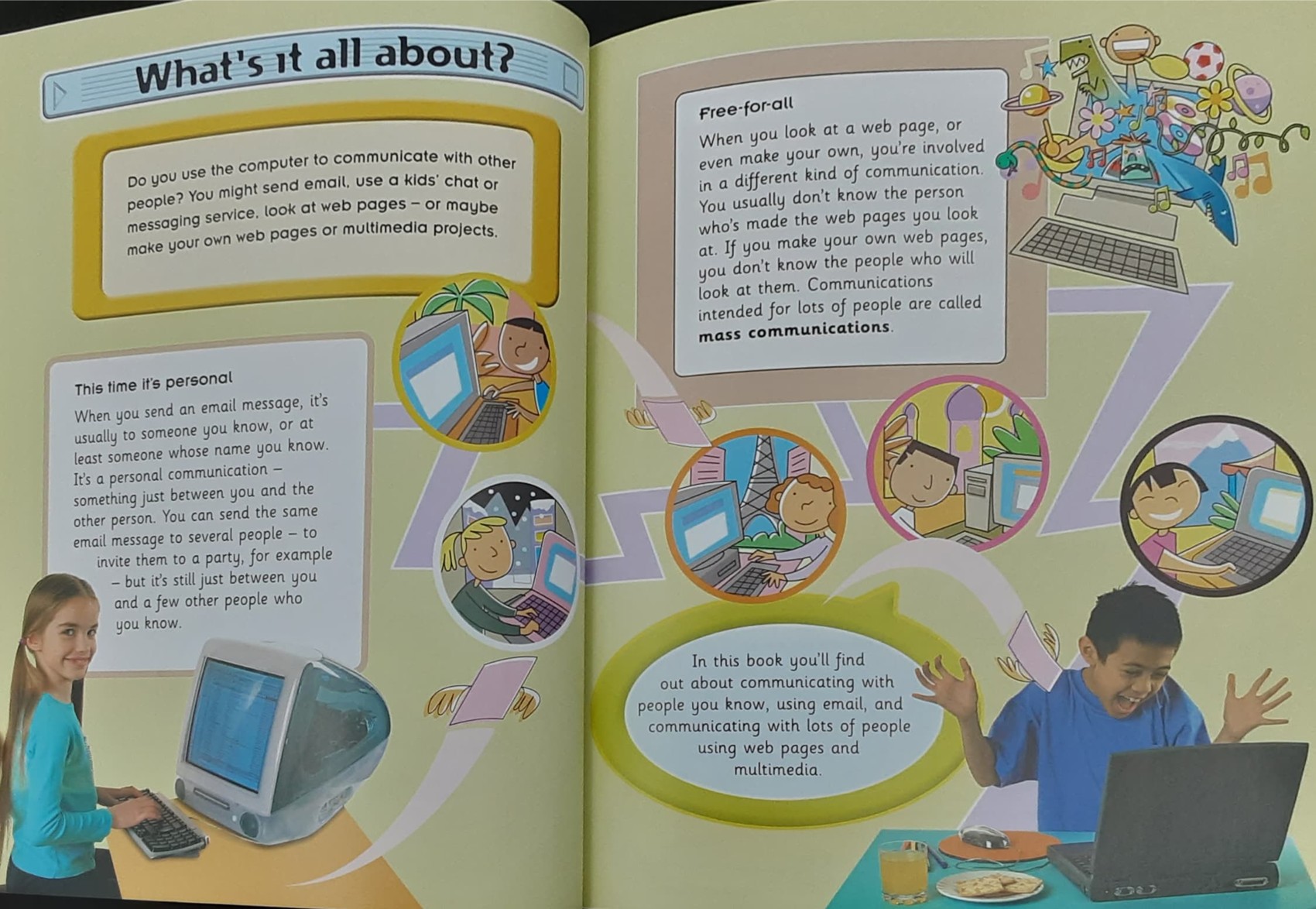 KNOWLEDGE BOOK หนังสือความรู้ ภาษาอังกฤษ 🍅🍓 LEARN ICT: EMAILS AND MULTIMEDIA MESSAGES