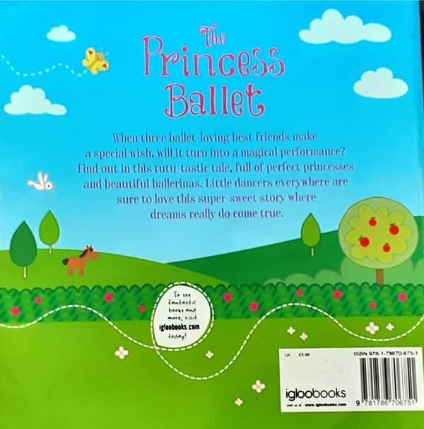 หนังสือนิทานปกอ่อน** 🍅🍓The Princess Ballet