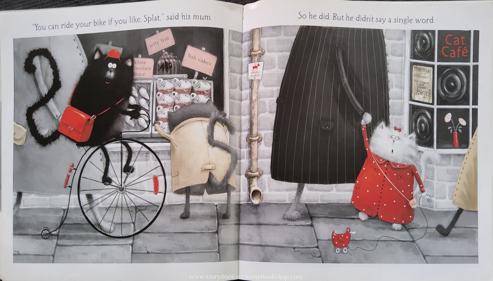 หนังสือนิทานปกอ่อน** 🍅🍓 SPLAT THE CAT BY ROB SCOTTON