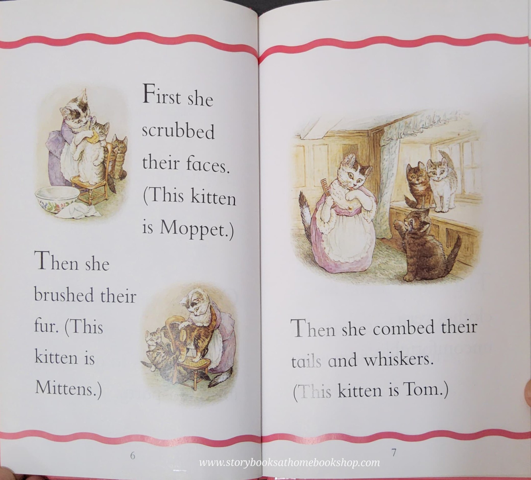 หนังสือนิทานปกแข็ง** 🍅🍓THE TALE OF TOM KITTEN BY BEATRIX POTTER