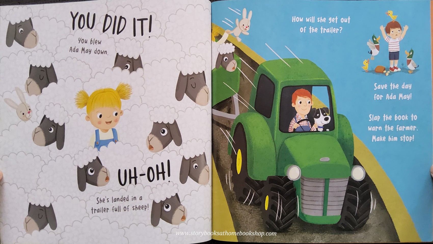 หนังสือนิทานปกอ่อน** 🍅🍓SAVE THE DAY FOR ADA MAY!