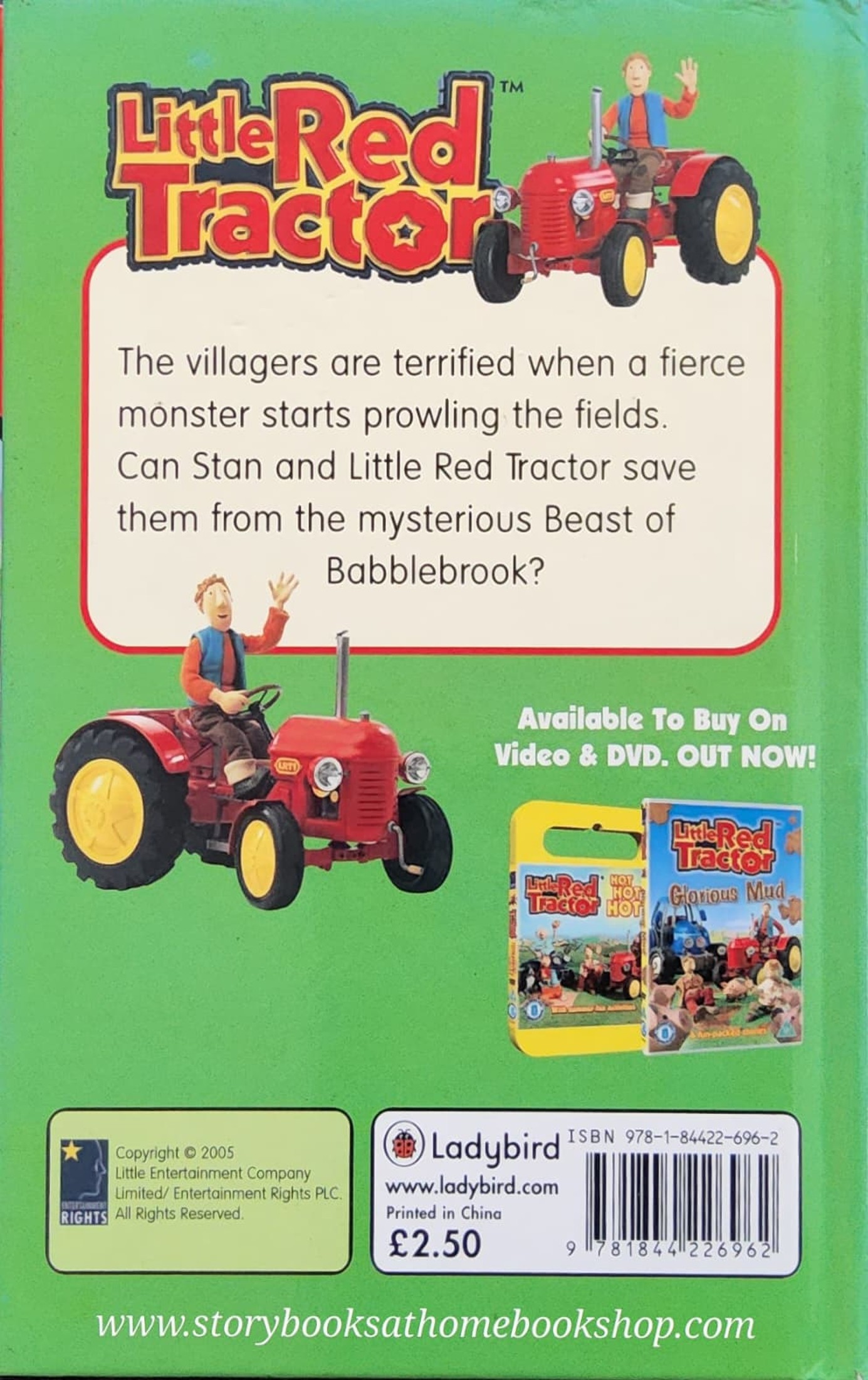 หนังสือนิทานปกแข็ง** 🍅🍅LITTLE RED TRACTOR THE BEAST OF BABLEBROOK