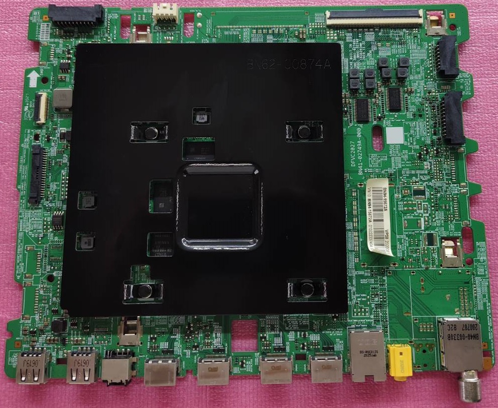 เมนบอร์ดทีวีซัมซุง Samsung อะไหล่แท้/มือสองพร้อมใช้งาน พาร์ทBN94-15672A ใช้กับรุ่นQA55Q80TAKXXT