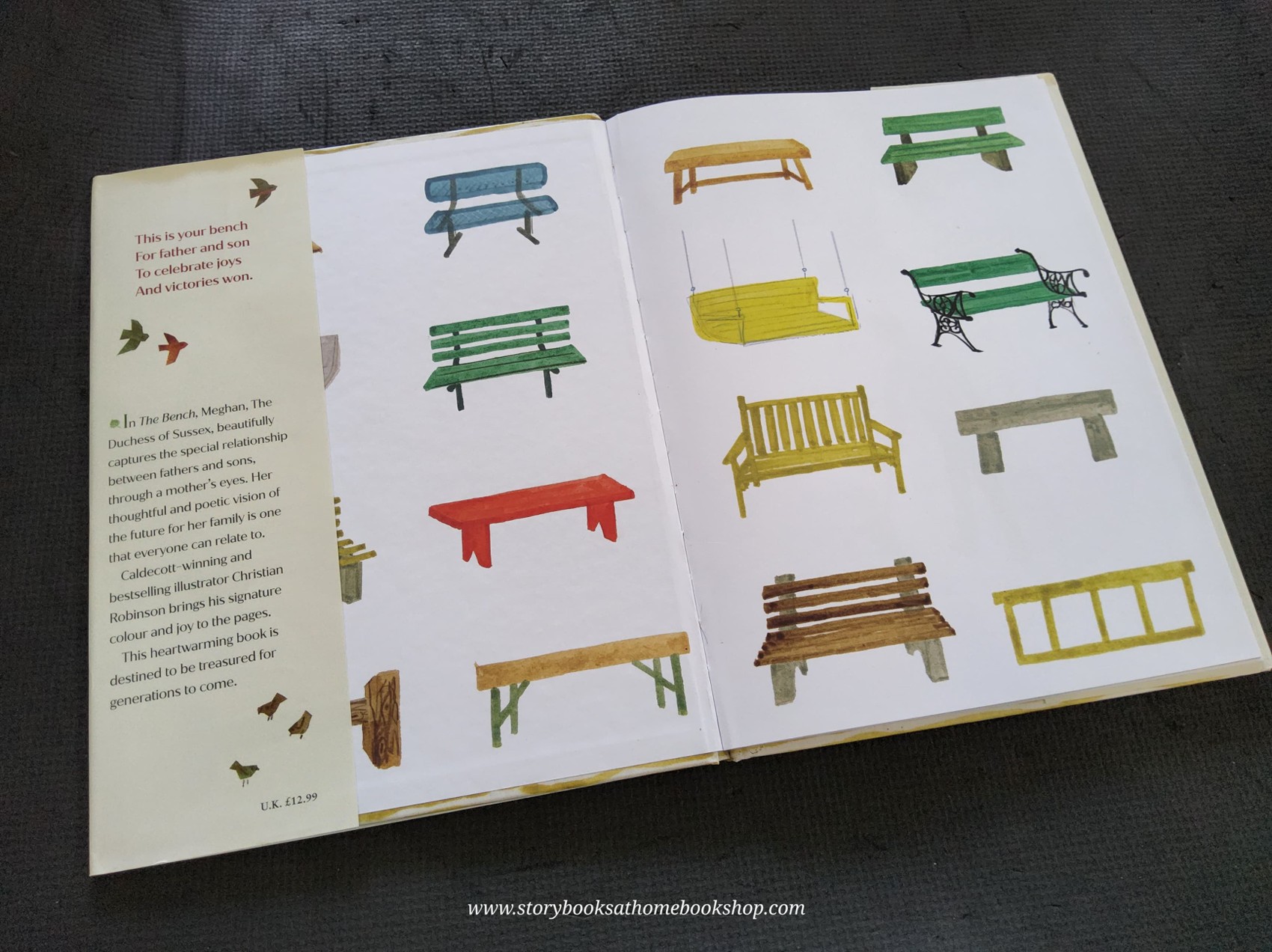 หนังสือนิทานปกแข็ง** 🍅🍓THE BENCH BY MEGHAN,THE DUCHESS OF SUSSEX