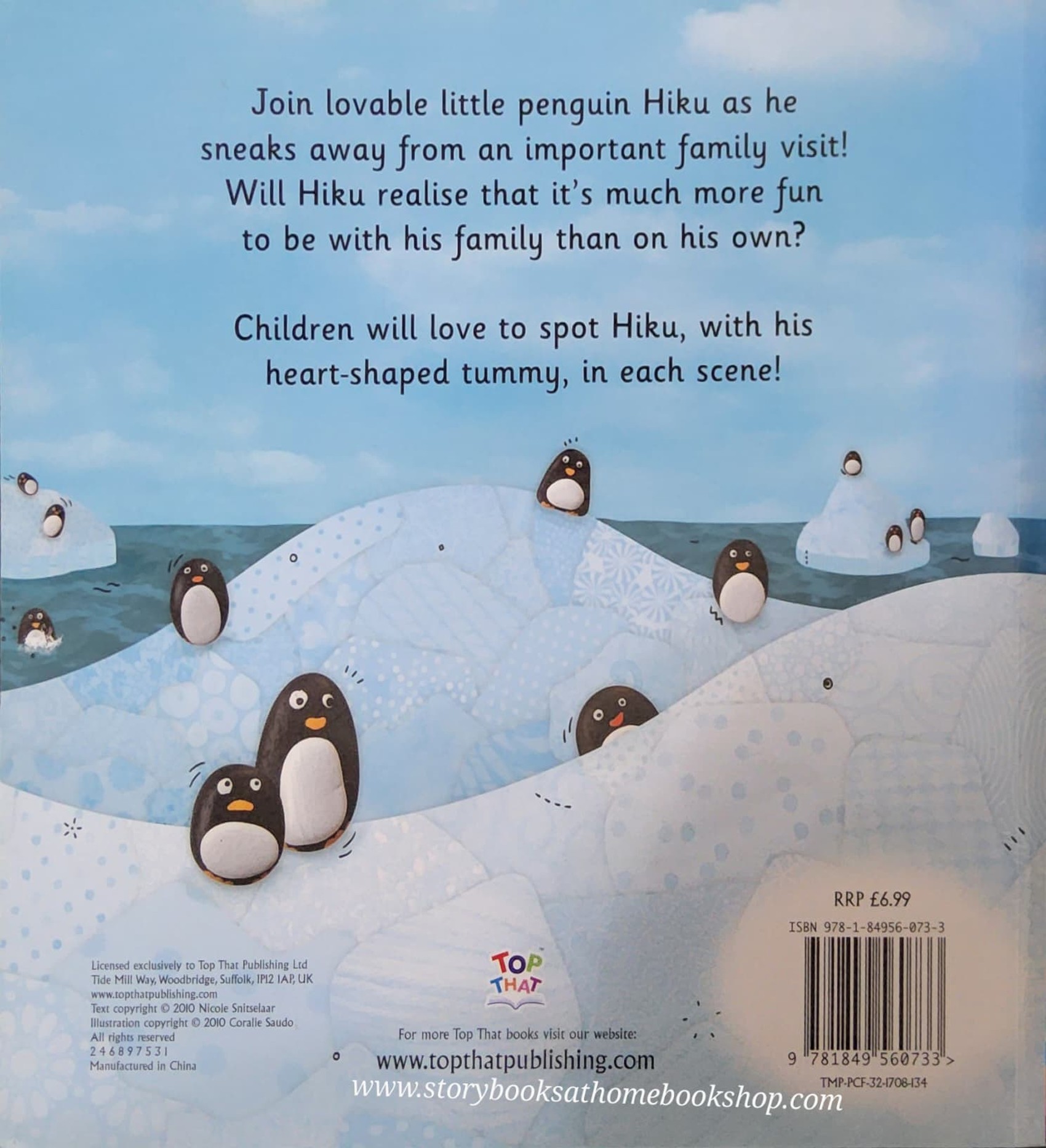 หนังสือนิทานปกอ่อน** 🍅🍓HIKU BY NICOLE SNITSELAAR AND CORALIE SAUDA♥️♥️ 📚ปกอ่อน ปกกริทเตอร์