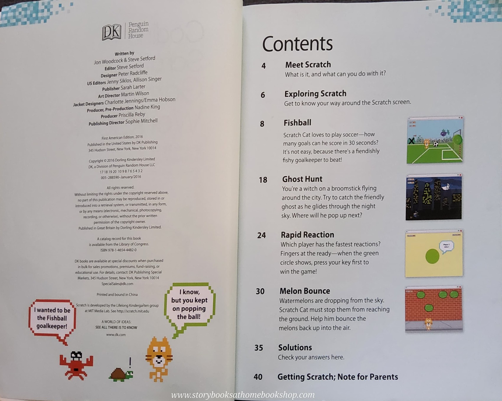 KNOWLEDGE BOOK** ♥️♥️DK WOKBOOKS CODING IN SCRATCH:GAMES