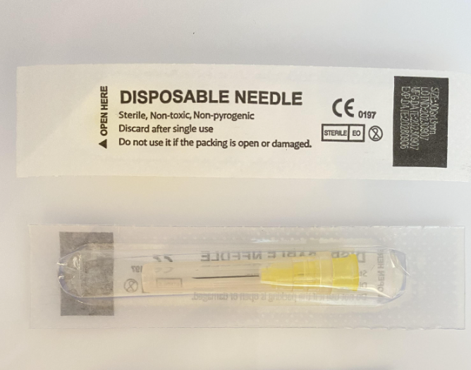 Disposable needle เบอร์ 30G / (1 ชิ้น)