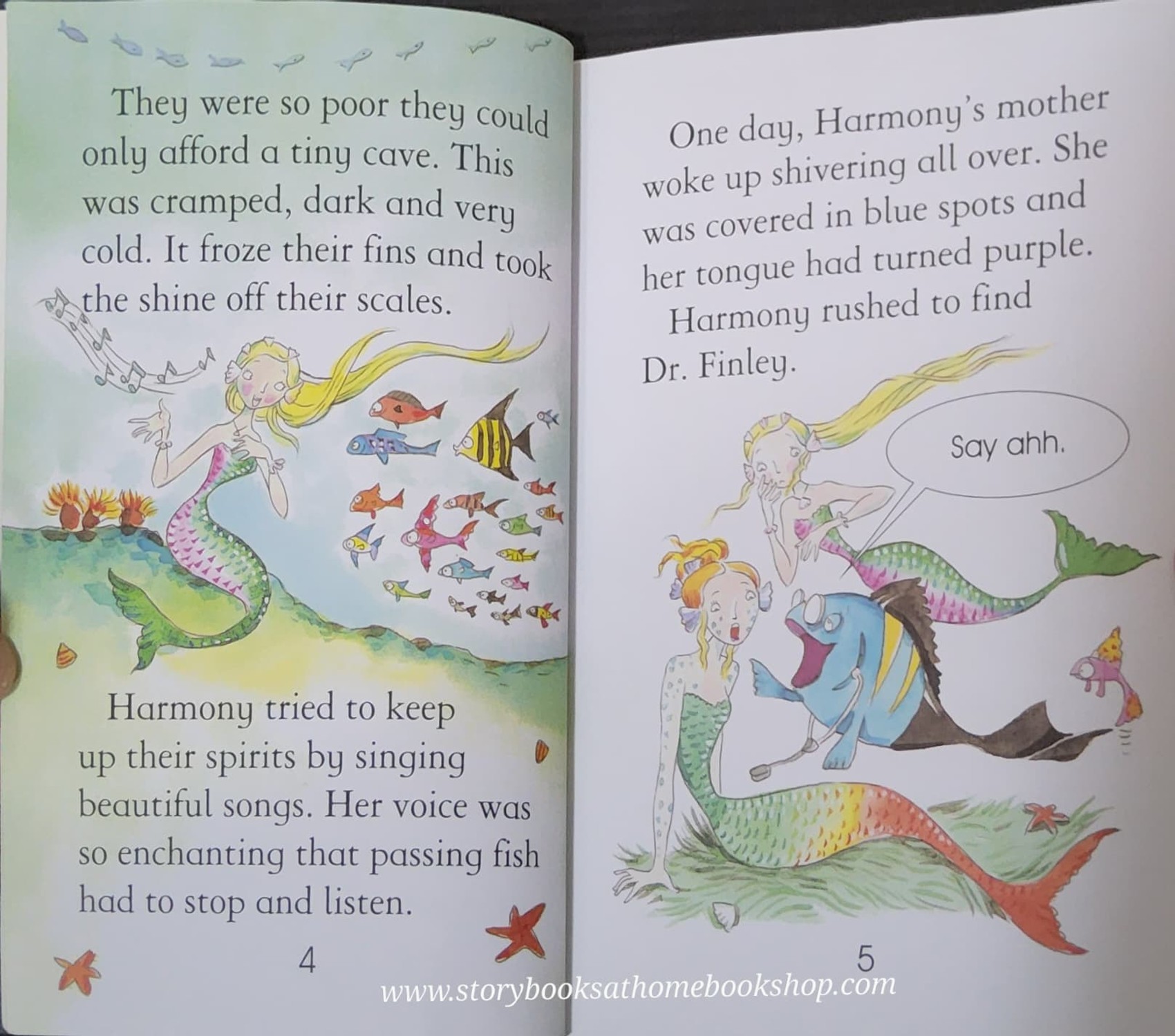 หนังสือนิทานปกอ่อน** 🍅🍓USBORNE YOUNG READING: STORIES OF MERMAIDS