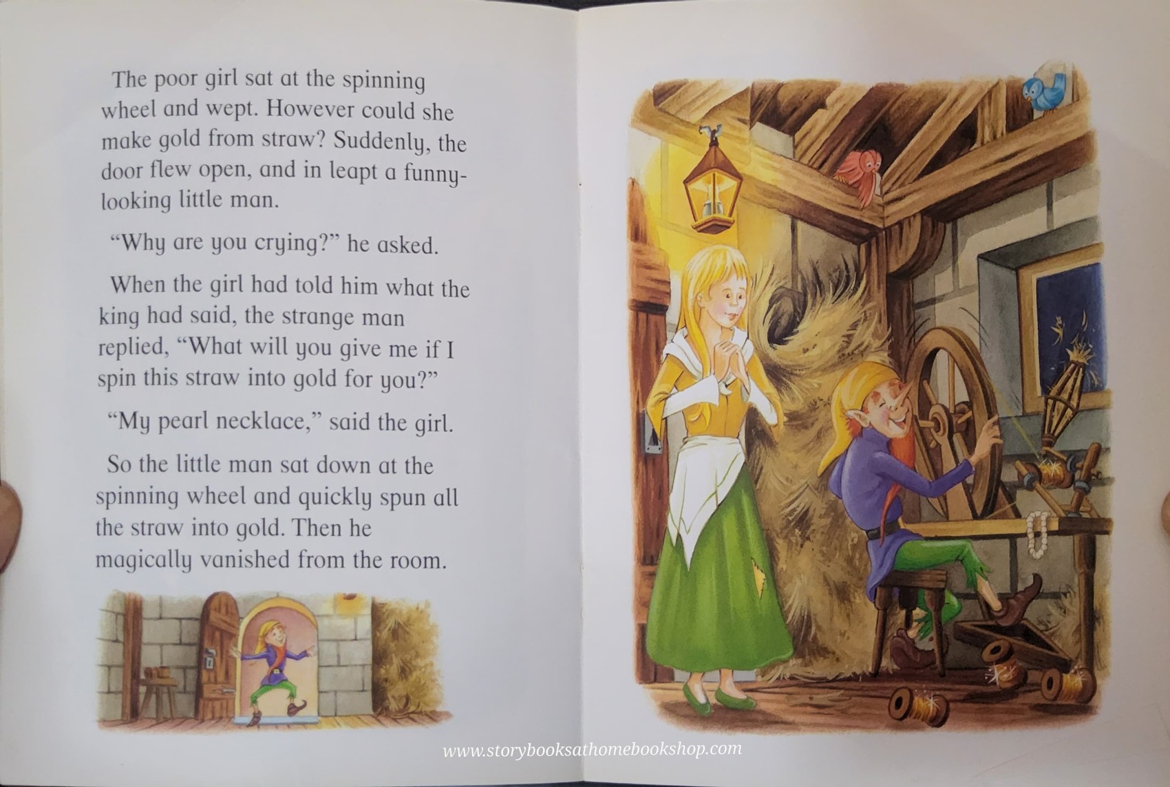 หนังสือนิทานปกอ่อน** 🍅🍅TREASURED TALES: RUMPELSTILTSKIN