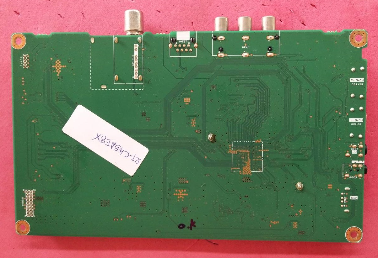 เมนบอร์ดทีวีชาร์ป SHARP ของแท้ถอดจากเครื่อง รุ่น 2T-C45AE8X พาสบอร์ด QPWBXG912WJN1