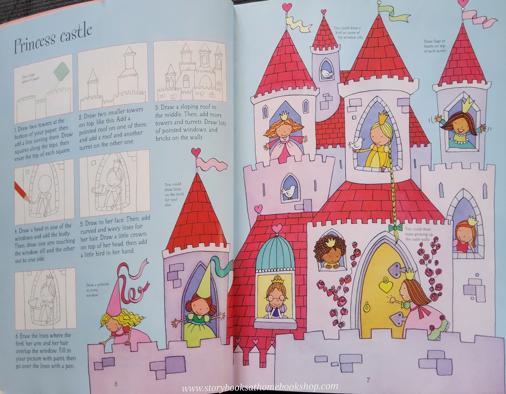 Activities Book ** ð
ð Usborne Activities: HOW TO DRAW Princesses and Ballerinas