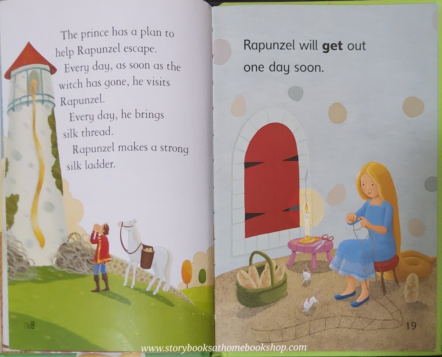 หนังสือนิทานปกแข็ง** 🍅🍓FIRST READERS:RAPUNZEL